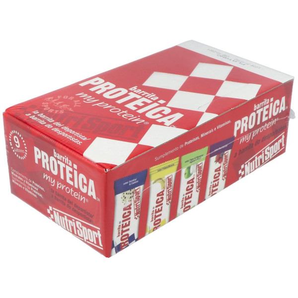 Barrita Proteica Platano Caja 24Unid. 2