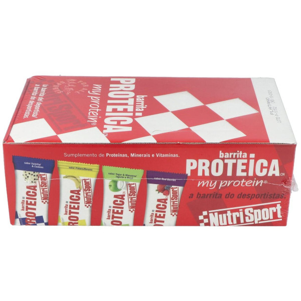 Barrita Proteica Platano Caja 24Unid. 2