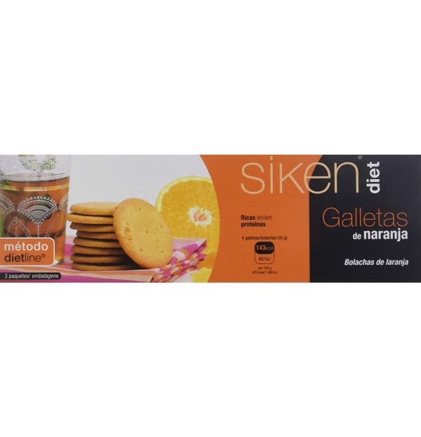 Siken Diet Galletas De Naranja (15 Galletas)