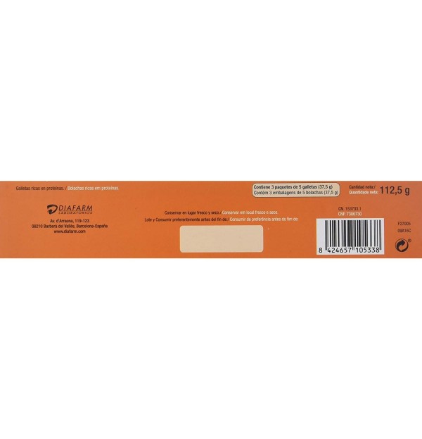 Siken Diet Galletas De Naranja (15 Galletas)