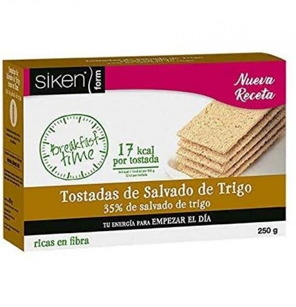 Siken Form Breakfast Time Tostadas De Trigo (1 Envase 300 G)