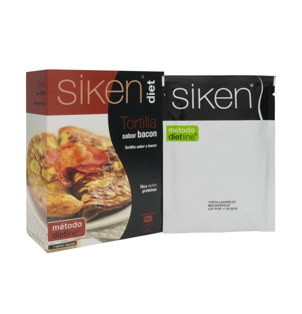 Siken Diet Tortilla De Bacon (7 Sobres 24,5 G)