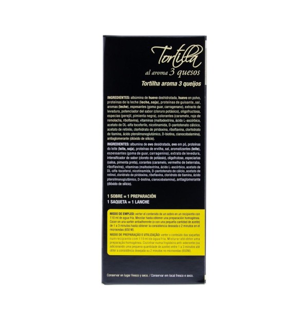 Siken Diet Tortilla Al Aroma De 3 Quesos (7 Sobres 24 G)