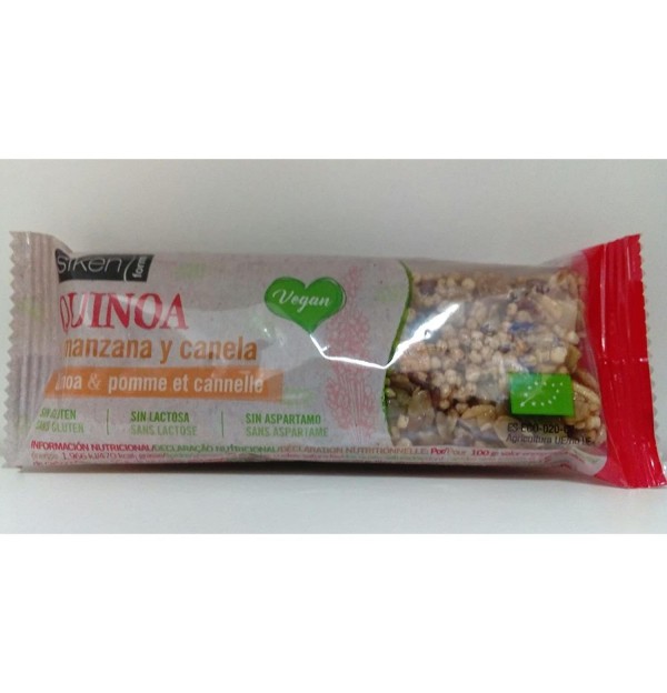 Siken Form Barrita Quinoa & Manzana Y Canela (1 U 40 G)