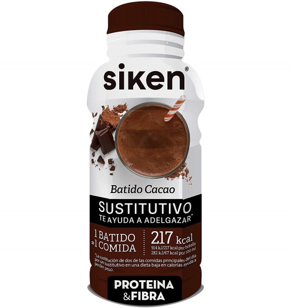Siken Protein Sustitutive Batido (1 Envase 325 Ml Sabor Cacao)