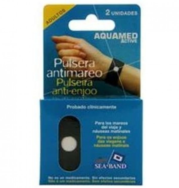 Sea Band By Aquamed Active Pulsera Antimareo (Adulto 2U)