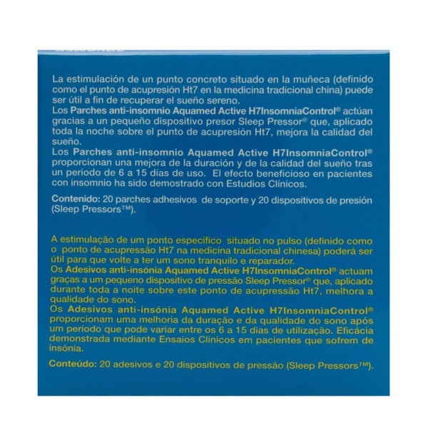 Aquamed Parches Antiinsomnio (20 U)