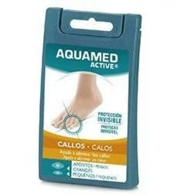 Aquamed Active Care Callos (4 Apositos Grandes + 4 Apositos Pequeños)