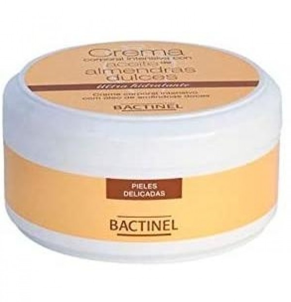 Bactinel Crema Corporal Intensiva - Aceite De Almendras Dulces (185 G)
