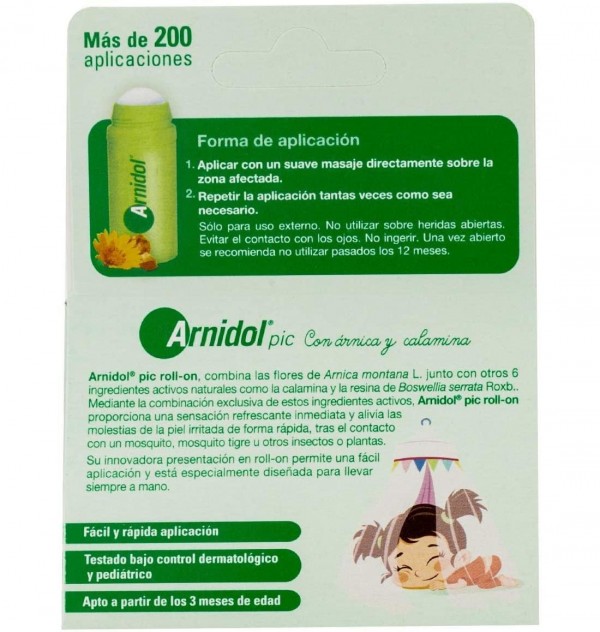 Arnidol Pic (1 Roll On 30 Ml)