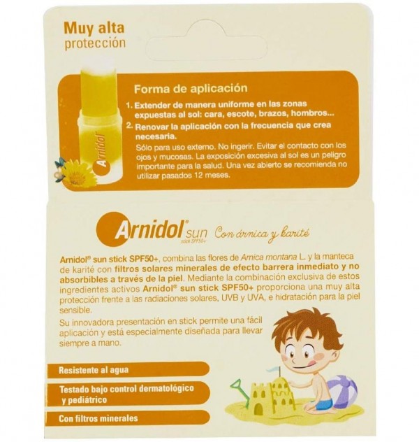 Arnidol Sun Stick (1 Envase 15 G)