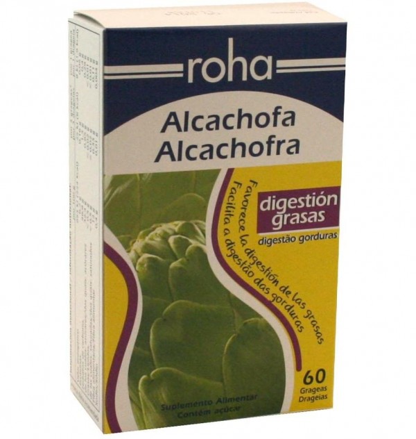 Roha Alcachofa (400 Mg 60 Comprimidos Recubiertos)