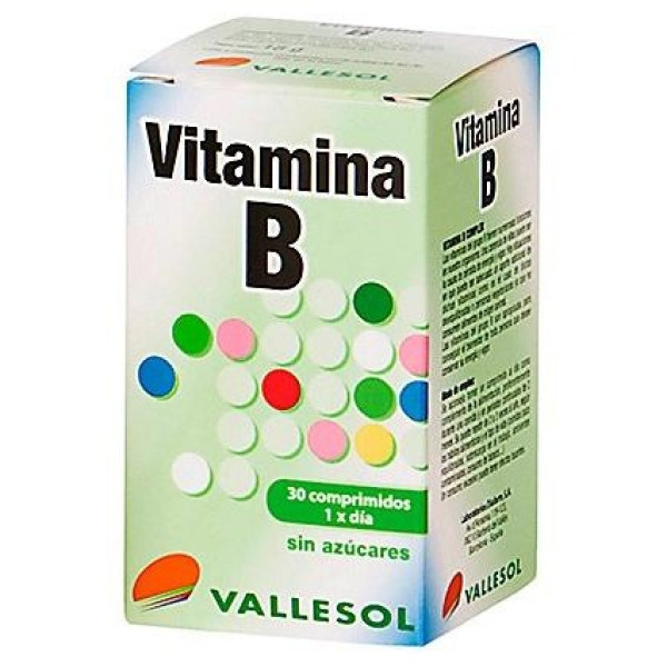 Vallesol Vitamina B Complex 30 Comprimidos