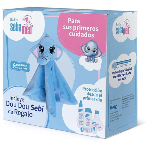 Canastilla Baby Sebamed Dou Dou Lote 5 Pz