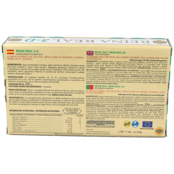 Robis Reina Real 3D 20 Viales