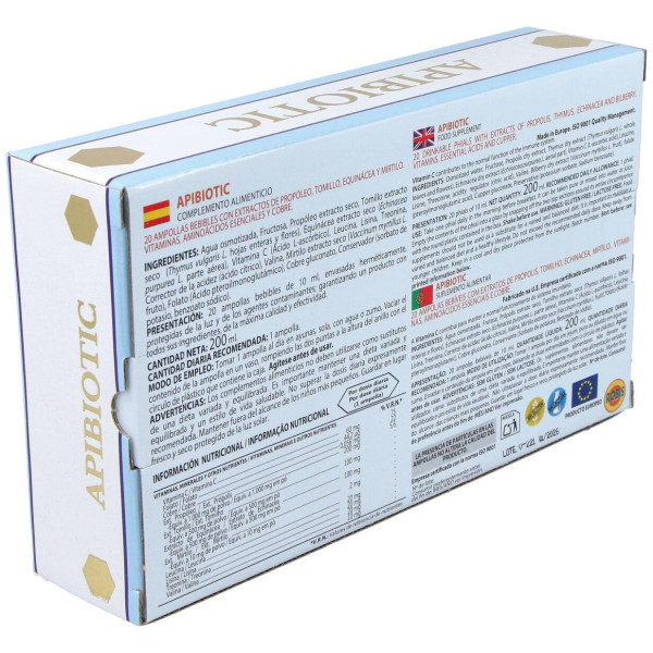 Robis Apibiotic 20 Ampollas