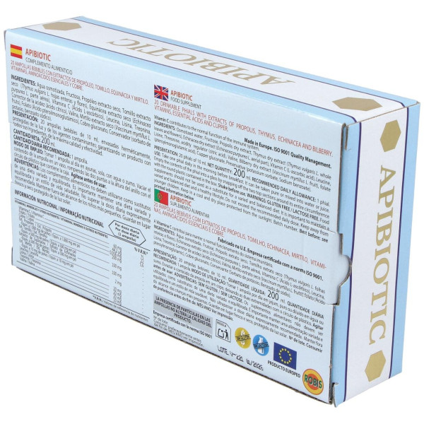 Robis Apibiotic 20 Ampollas