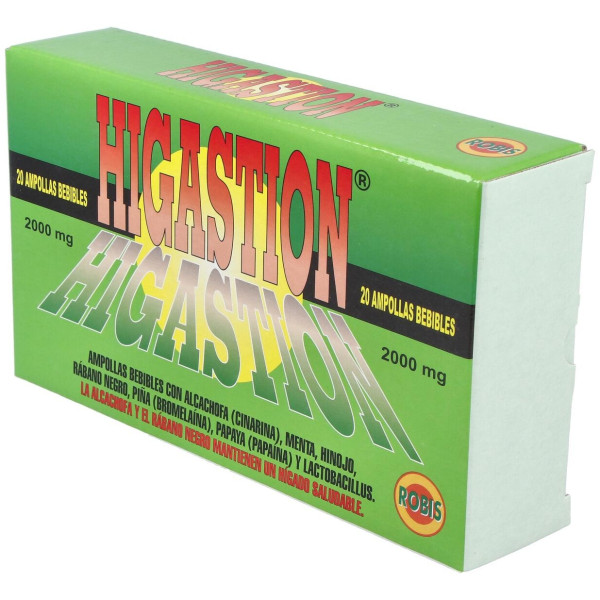 Robis Higastion 20 Ampollas