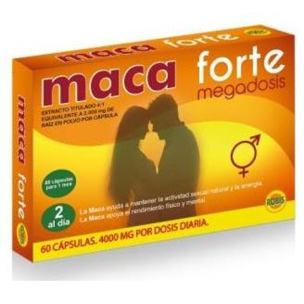 Maca Forte Megadosis 5000mg 60caps - Robis