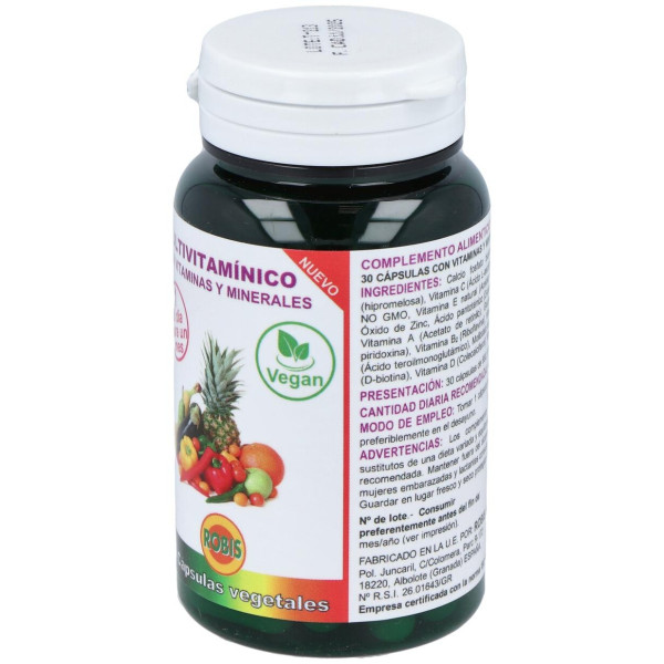Robis Multivitamínico 1682Mg 30Caps