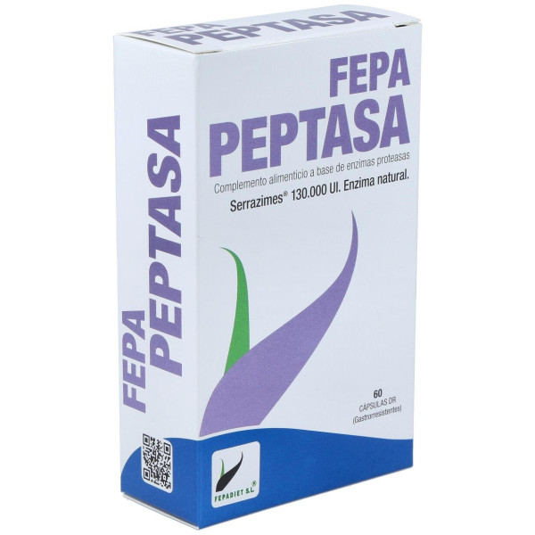 Fepa-Peptasa 130.000Ui 60Cap.