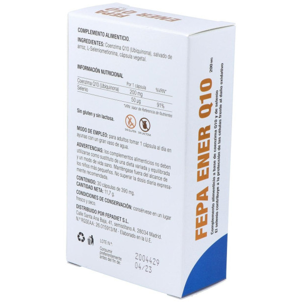 Fepadiet Q10 200Mg + Seleniometionina 30Caps