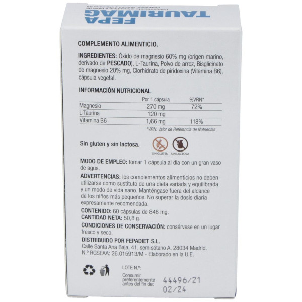 Fepadiet Taurimag 60Caps