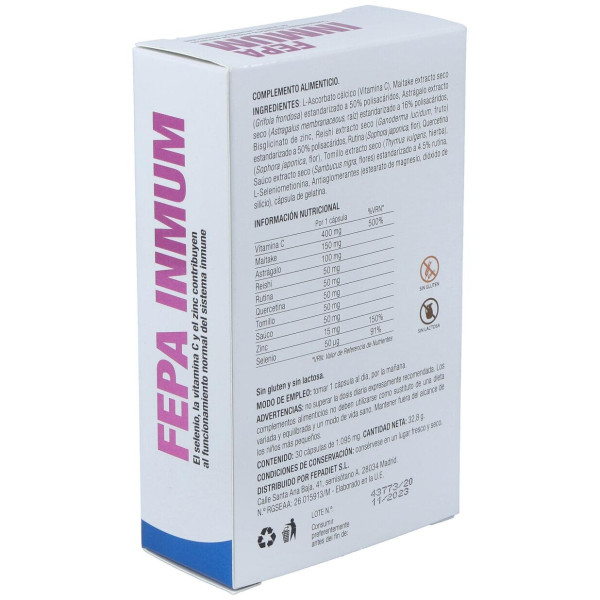 Fepadiet Inmum 30Caps