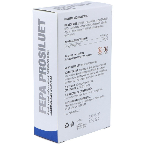 Fepadiet Prosiluet 60Caps