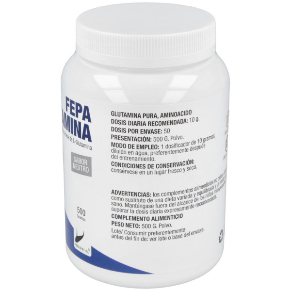 Fepa-L-Glutamina Sabor Neutro 500Gr.