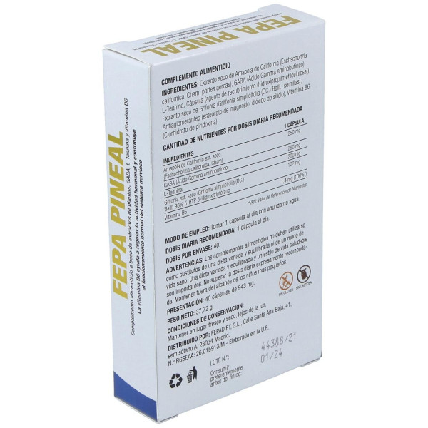 Fepa-Pineal 40Cap.