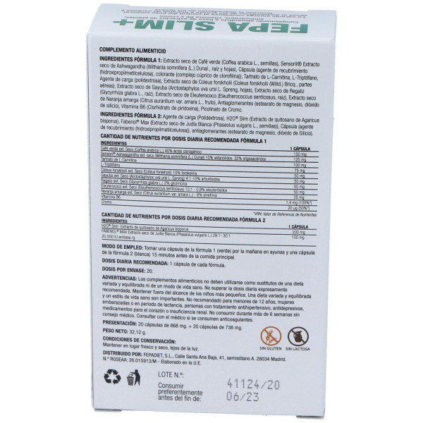 Fepadiet Slim+ 20 + 20Caps