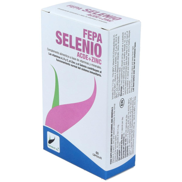 Fepadiet Fepa-Selenio Acde + Zinc 200 Ug 60Caps
