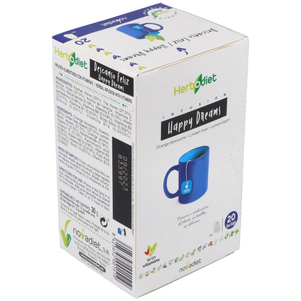Novadiet Herbodiet Descanso Feliz 20Filtros