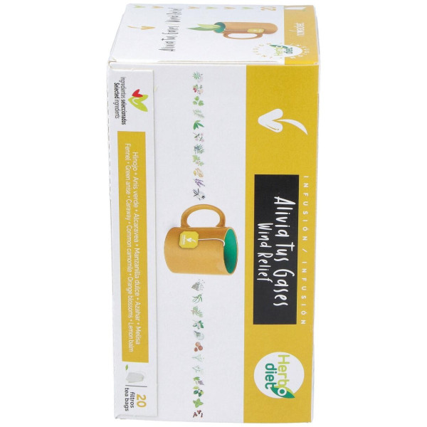 Herbodiet Infusión Para Aliviar Los Síntomas De Los Gases 20U