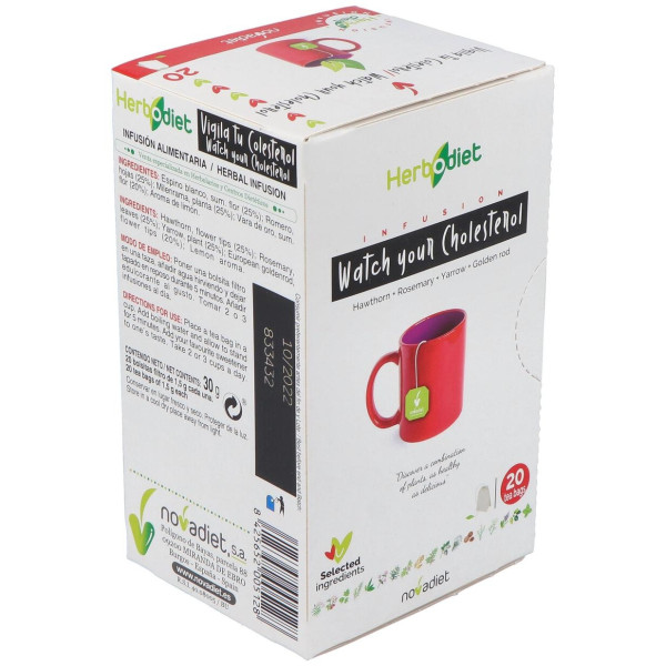 Herbodiet Inf. Vigila Tu Colesterol 20Filtros