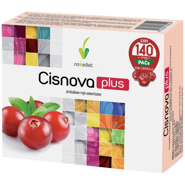 Novadiet Cisnova Plus Para Evitar La Cistitis 60 Cápsulas