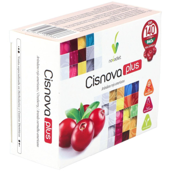 Novadiet Cisnova Plus Para Evitar La Cistitis 60 Cápsulas