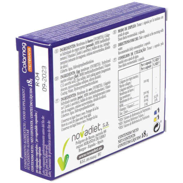 Novadiet Colamag Membrana 30 Cápsulas