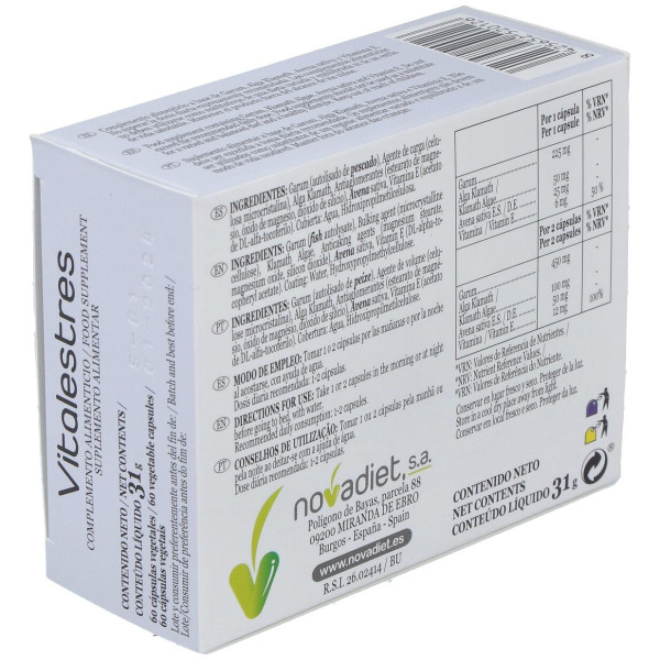 Novadiet Vitalestres 60 Vcap