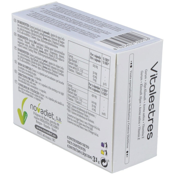 Novadiet Vitalestres 60 Vcap