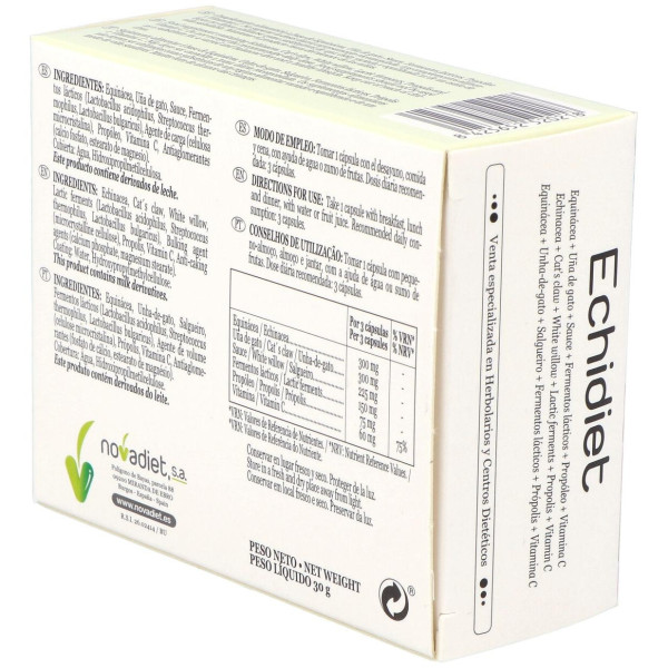 Novadiet Echidiet 60 Cápsulas