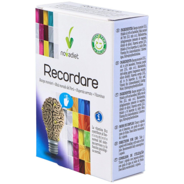 Novadiet Recordare 30 Cápsulas