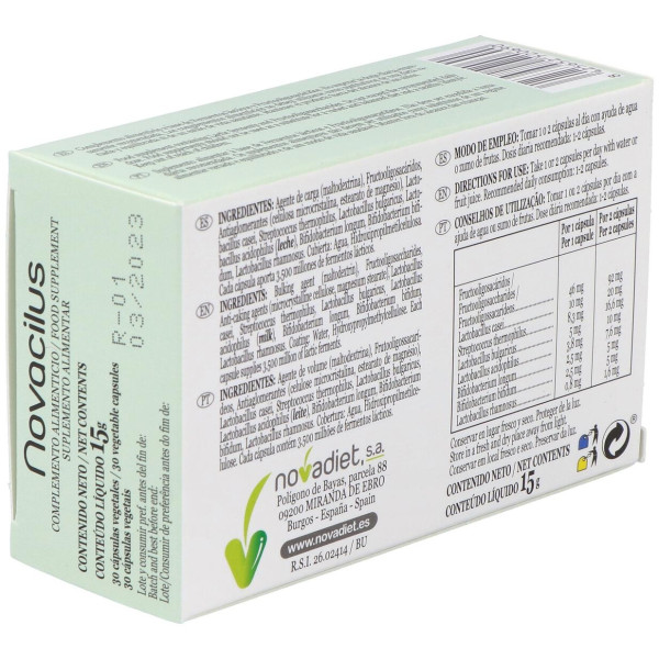 Novadiet Novacilus 30 Cap