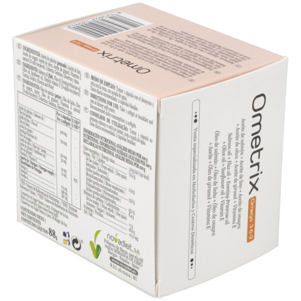 Novadiet Ometrix 3,6,9 60 Cápsulas