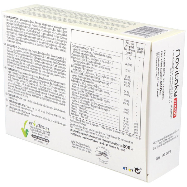 Novadiet Novitake Inmuno Complemento 20 Viales