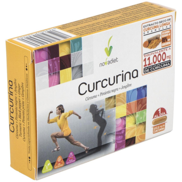 Novadiet Curcurina Para La Inflamación En Cápsulas