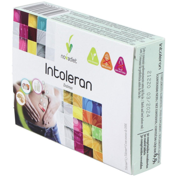 Novadiet Intoleran Enzimas En Cápsulas