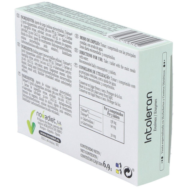 Novadiet Intoleran Enzimas En Cápsulas