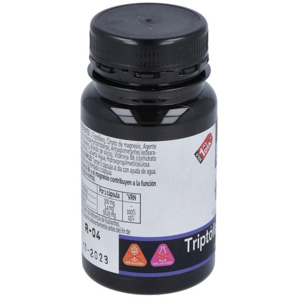 Novadiet Triptofano+Vit B6+Mg 30 Cápsulas Vegetales